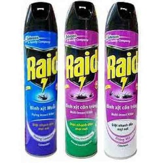 Bình xịt côn trùng Raid 520ml