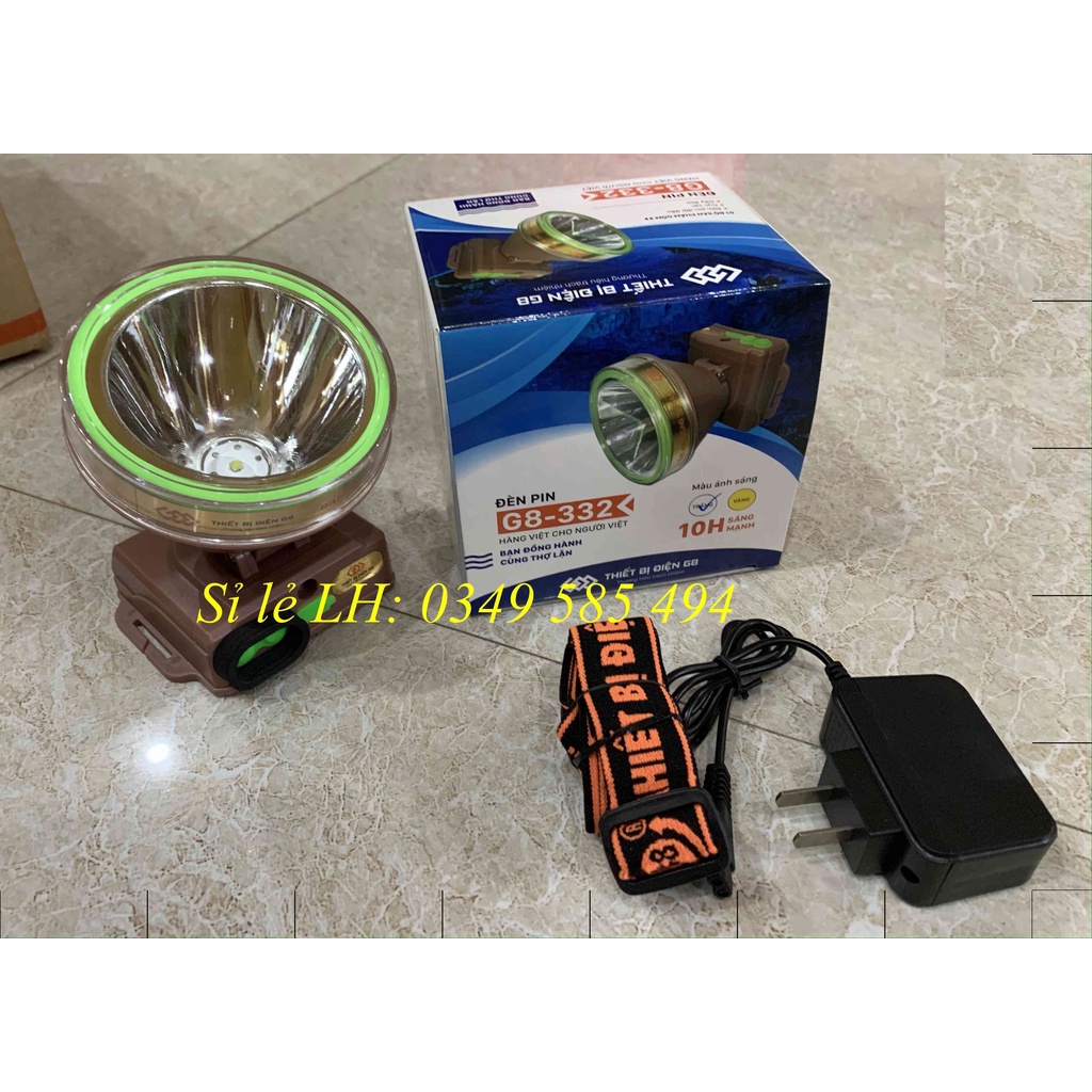Đèn pin đội đầu cao cấp G8-332  -