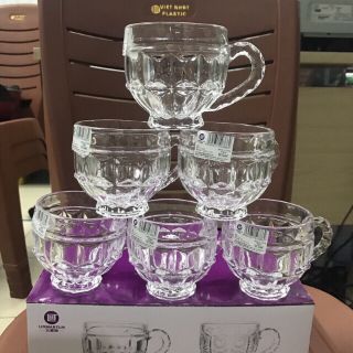 Bộ bình thủy tinh