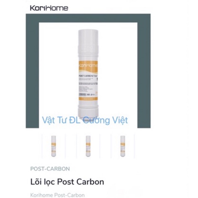 Bộ lõi lọc Korihome .