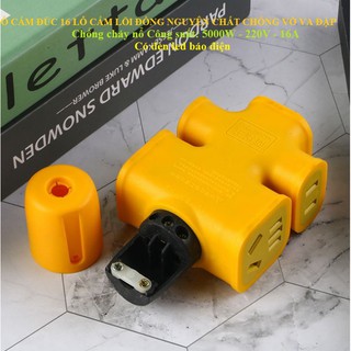 Ổ cắm đúc chống vỡ chống 16a 5000w