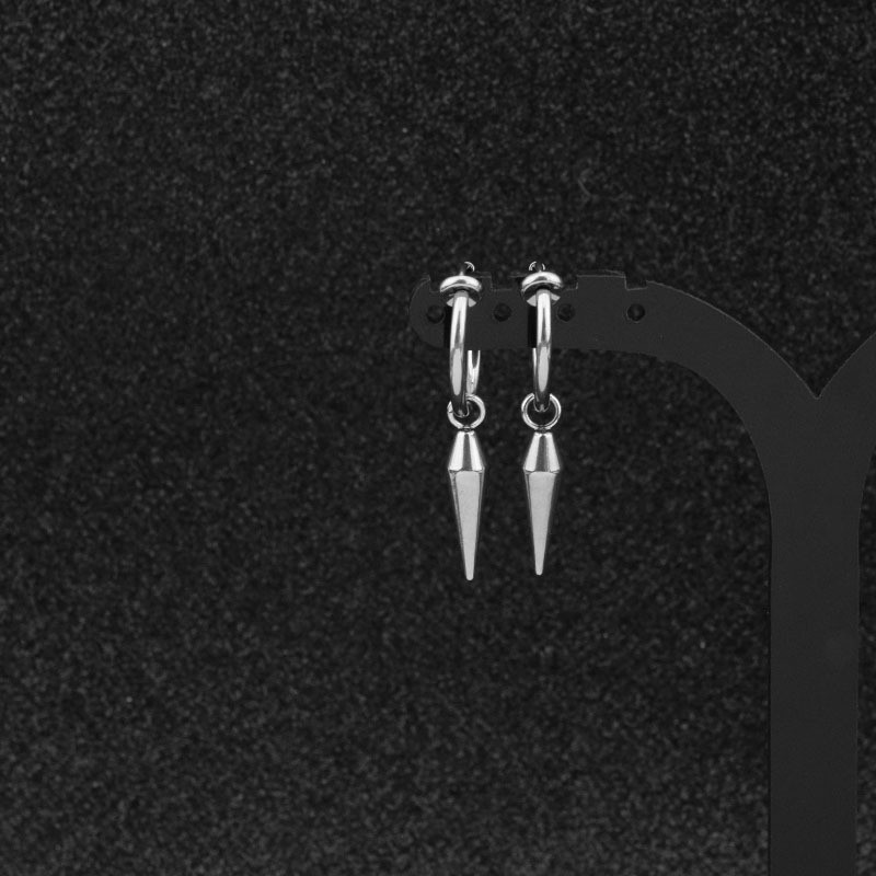 Khuyên tai nam nữ hình quả nhọn phong cách KPOP