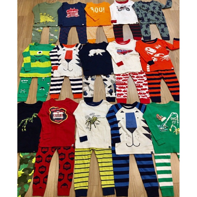Freeship 99k toàn quốc_,Bộ cotton dài bé trai baby gap