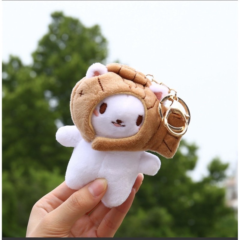 MÓC KHOÁ BÔNG - MÈO ĐỘI CÁ