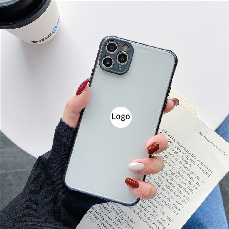 Ốp lưng trong nhám viền màu iP 6/6s/6plus/6splus/7/7plus/8/8plus - MINH AN SAIGON