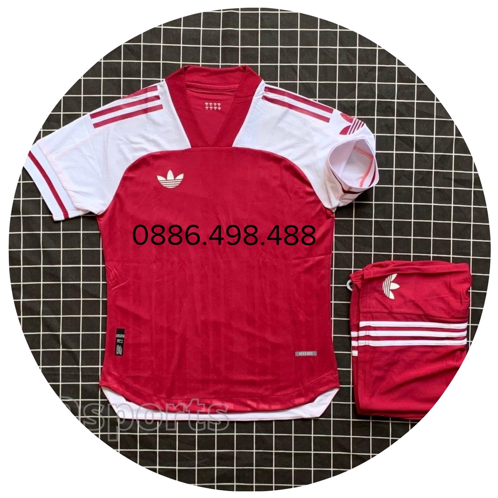 Áo bóng đá 🔥 Bộ HOA SEN ADIDAS phối màu - Cam kết Y Hình - Hàng xịn mềm mịn và co giãn thoáng mát hot 2022