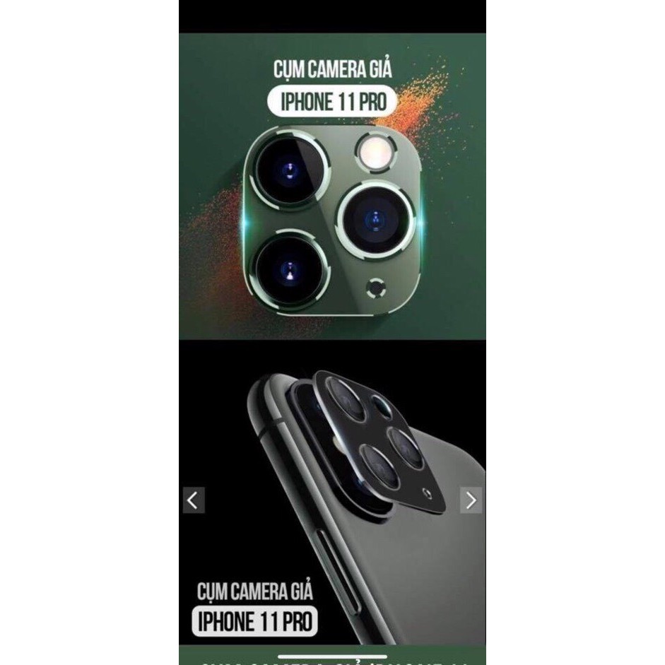 Dán Camera Giả ip 11 pro max dành cho iphone X / Xs / Xs Max