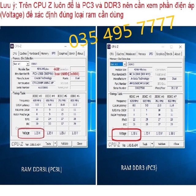 Ram DDR3 8G - 4G - 2G, bus 1600 cho Máy tính để bàn | BigBuy360 - bigbuy360.vn