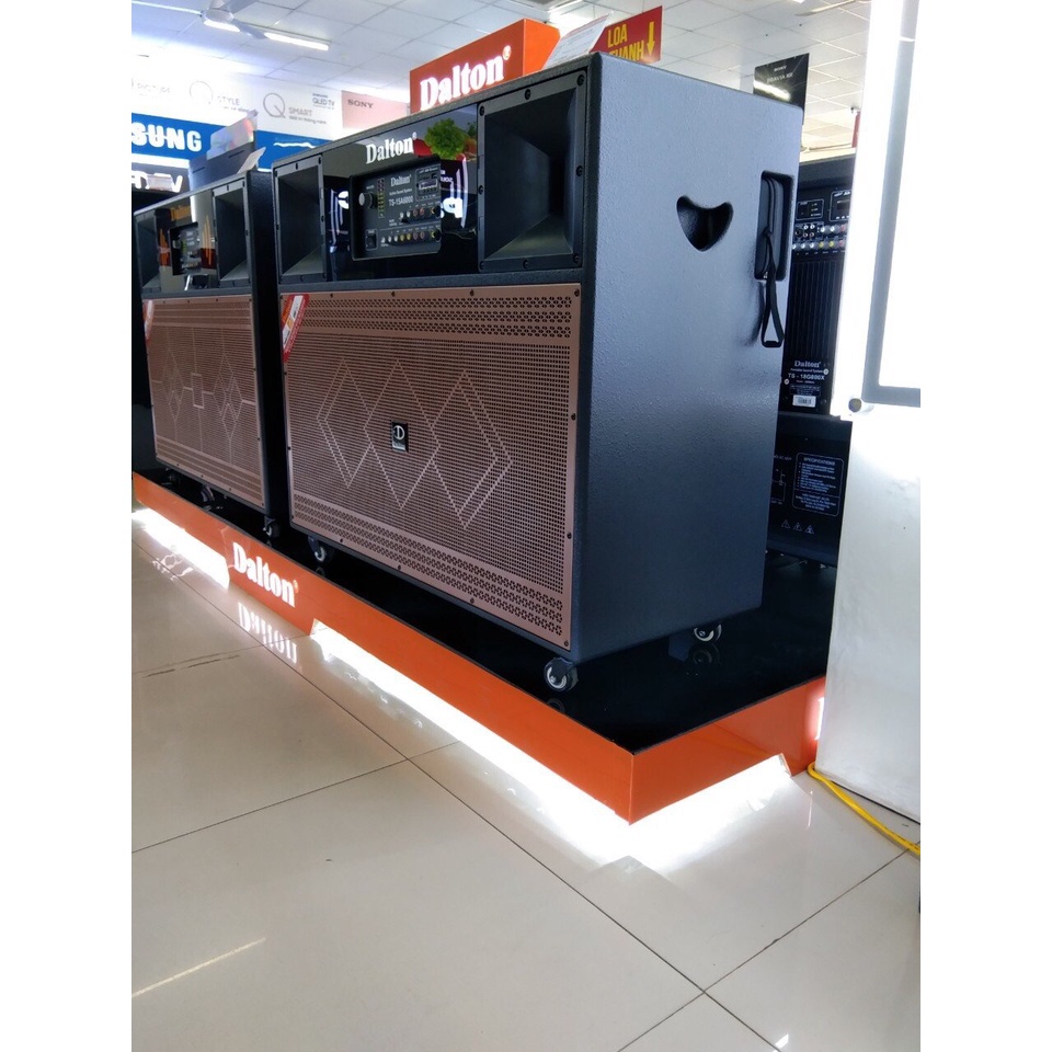 Loa kéo tủ điện 4 tấc đôi Dalton TS-15A6000 - Hàng Chính Hãng - Gia Khang Shop