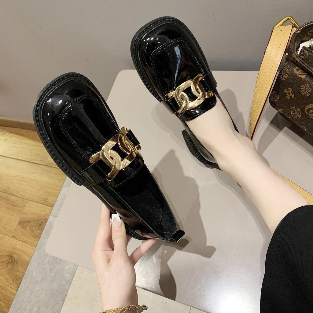 Mary Jane Giày Lười Thời Trang Anh Quốc Dành Cho Nữ