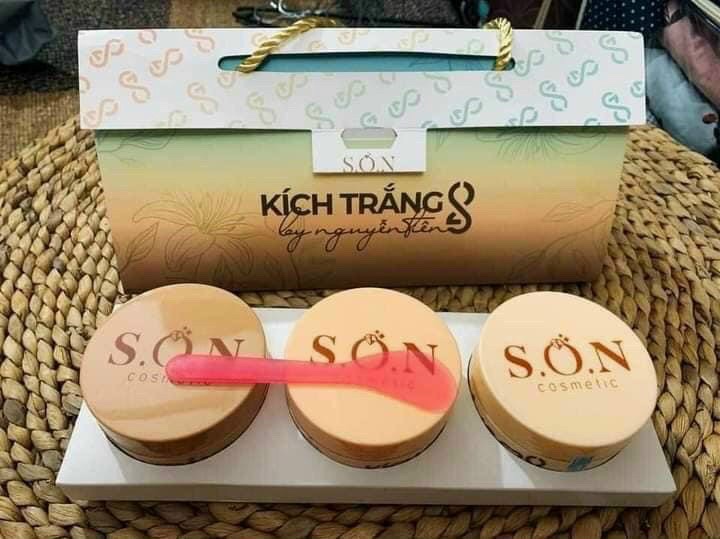 [Ảnh thật]Combo 3 hộp Body tam sắc S2 S.O.N (kích trắng toàn thân) chính hãng