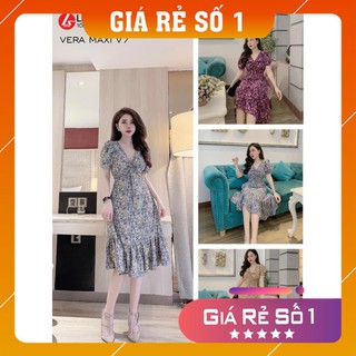 [Freeship-Hàng Cao Cấp]Váy Maxi đi biển, Đầm Nữ Thiết Kế Công Chúa tiểu thư nhẹ nhàng, đi du lịch chụp ảnh cực xinh
