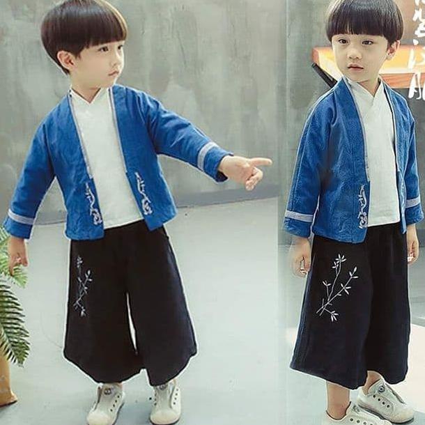 Bộ đồ kimono thời trang cho bé trai