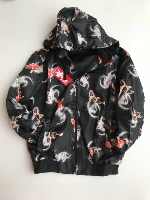 Áo khoác nam có mũ  màu đen