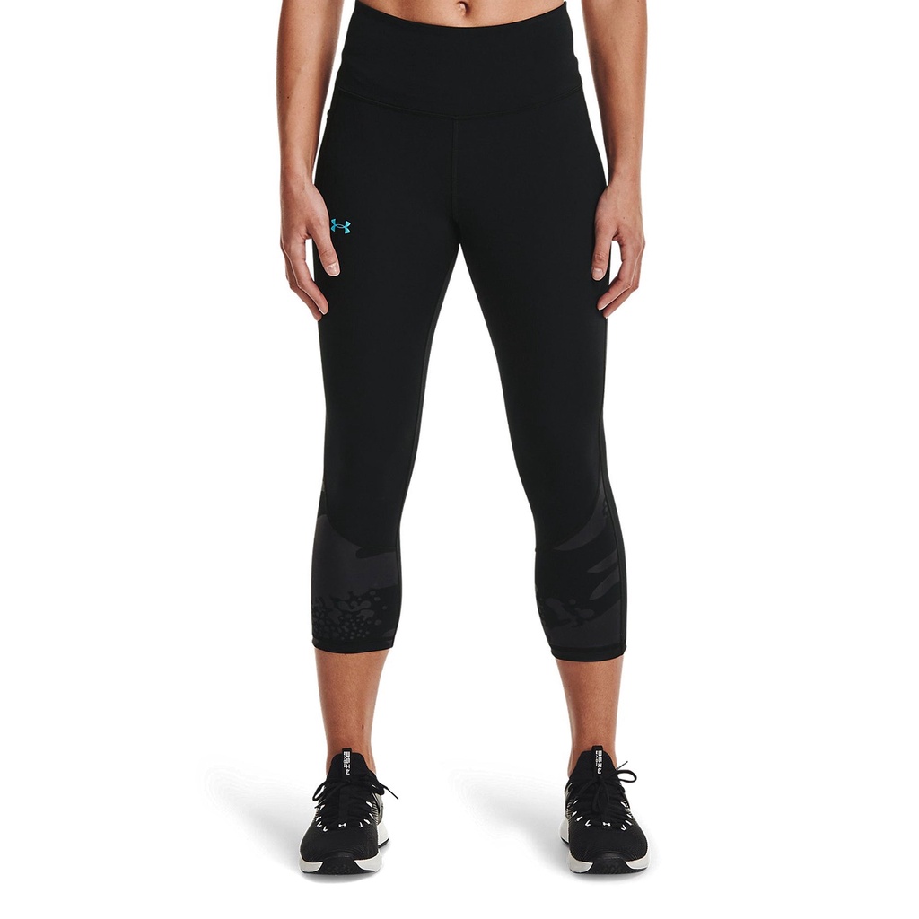 Quần legging thể thao nữ Under Armour RUSH™ No-Slip Waistband Tonal - 1365356-001