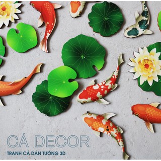 TRANH GỖ DÁN TƯỜNG LỤC NGƯ D10