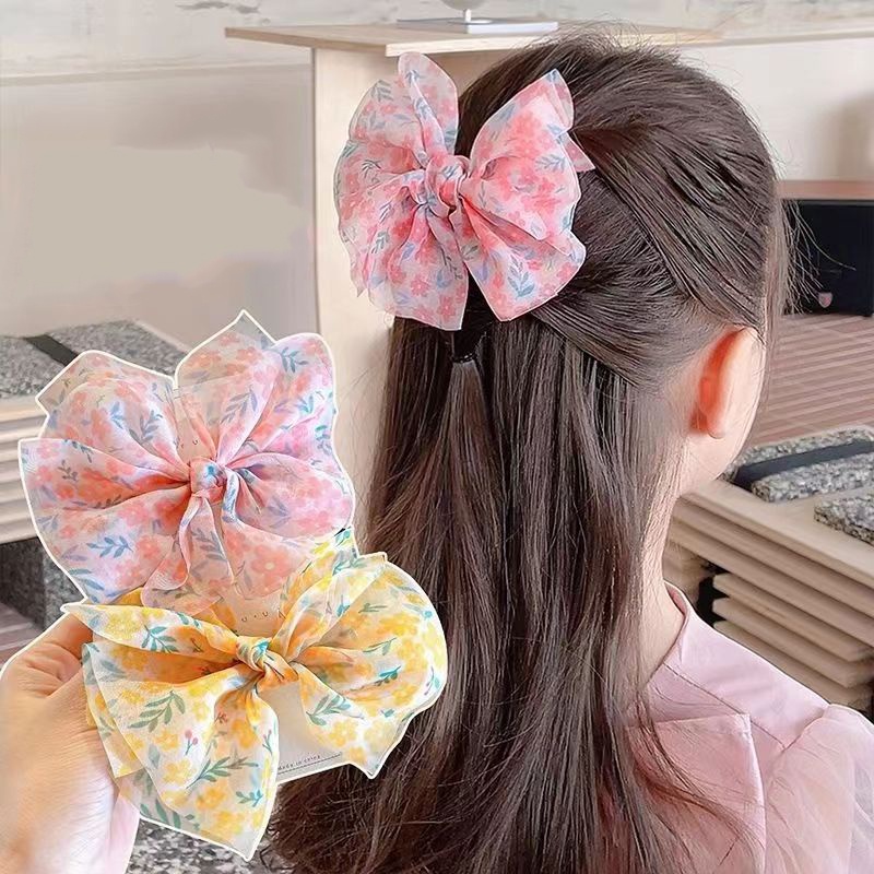 Kẹp Tóc Hình Vương Miện Công Chúa Nhiều Màu Sắc Dễ Thương Phong Cách Hàn Quốc Cho Bé Gái