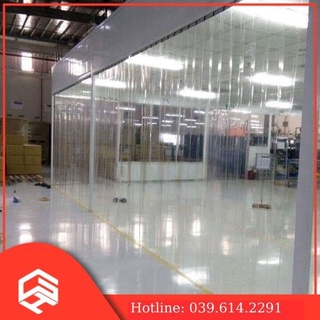 Rèm nhựa ngăn lạnh điều hòa dày 1.5mm, bản rộng 20cm, đủ 3 màu: trắng, xanh, vàng.