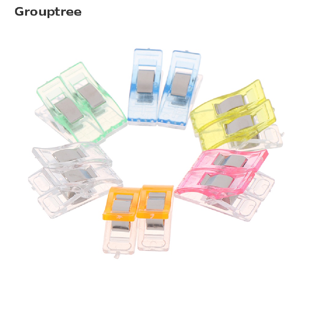 Set 20 Kẹp Giữ Tài Liệu May Vá Màu Sắc Ngẫu Nhiên