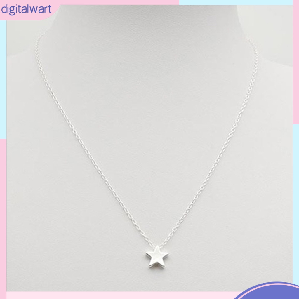 Dây chuyền mặt ngôi sao 5 cánh nhỏ xinh xắn đơn giản dành cho nữ