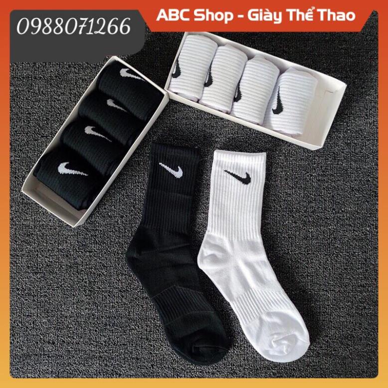 Tất vớ nam nữ  A.di.das, Ni.ke thể thao chất liệu cotton thấm hút mồ hôi, hang xịn giá rẻ