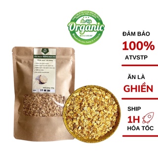 Yến Mạch sấy giòn nướng mật Ong túi 500gr ăn kiêng, giảm cân