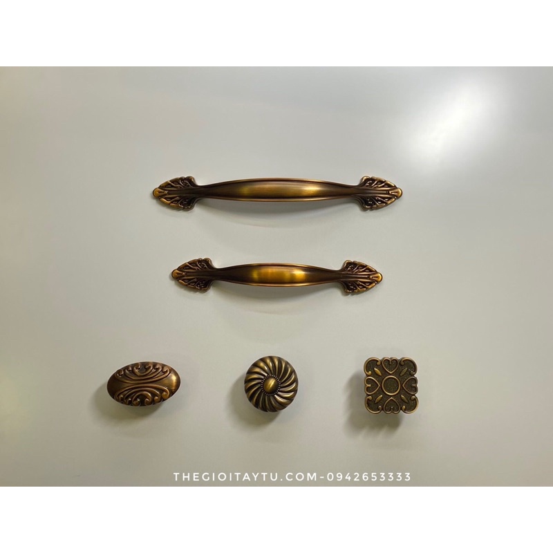 Tay Nắm Tủ Màu Đồng Bộ Số 1