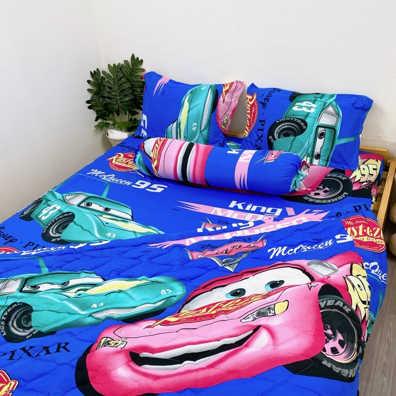 bộ drap thun hàn quốc mẫu xe (4-5 món) | BigBuy360 - bigbuy360.vn