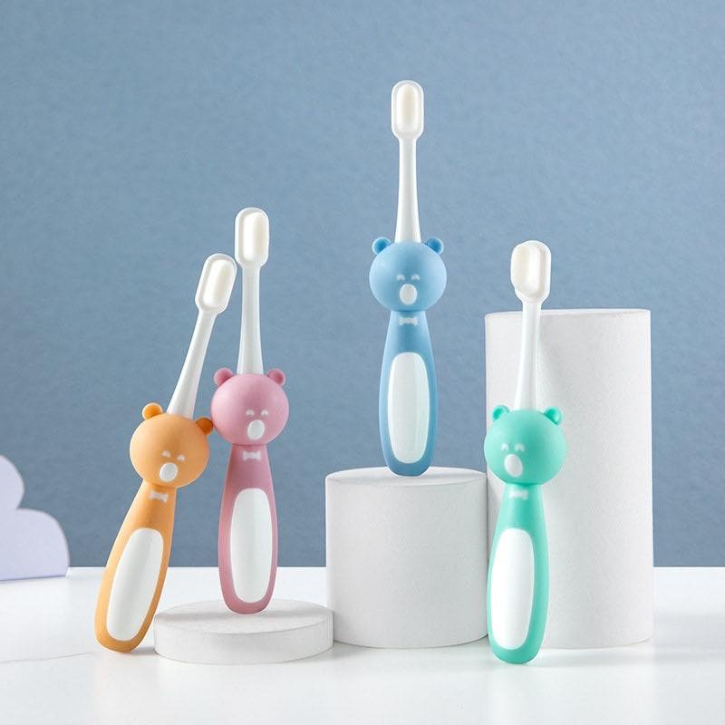 Bàn chải đánh răng sợi tơ mềm mỏng cho bé - Little Maven Official Store