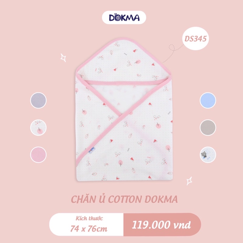 Chăn ủ cotton Dokma Cho bé