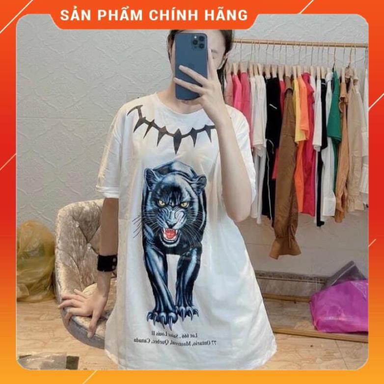 Áo Thun Tay Lỡ Unisex Hình Con Hổ,Áo Phông Form Rộng Freesize Nam Nữ Ulzzang cực năng động và trẻ trung