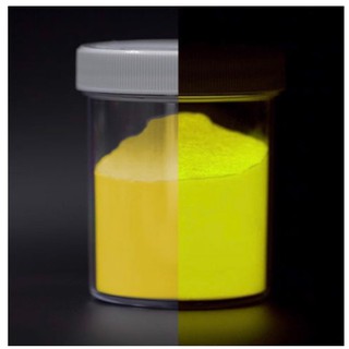Bột Dạ Quang Hũ 40g Màu Vàng - Trường Thịnh Epoxy