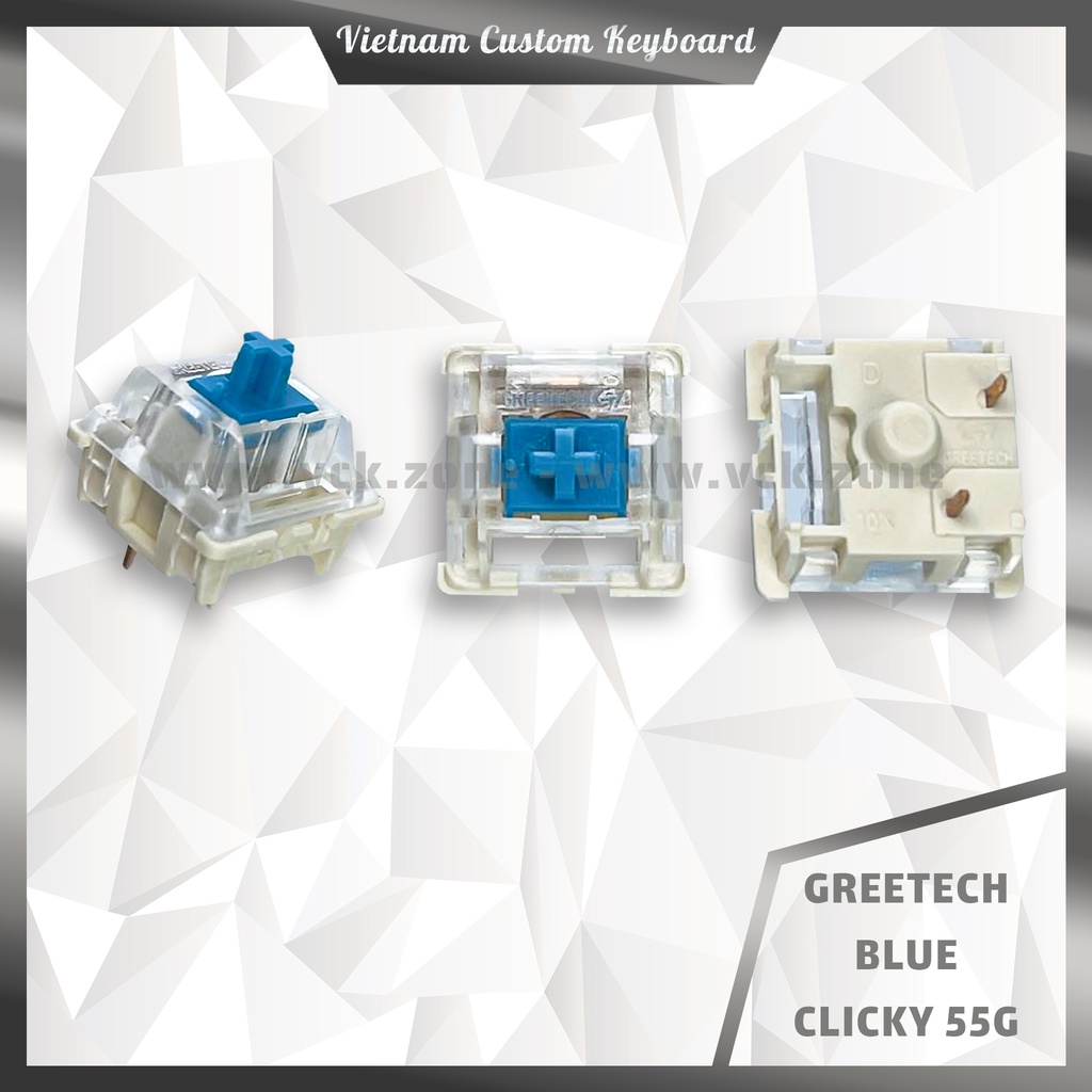 Greetech Switch | Bộ Cơ Bản Hiệu Năng Thấp | Giá Trị Sưu Tầm Cao | Linear/Tactile/Clicky | VCK