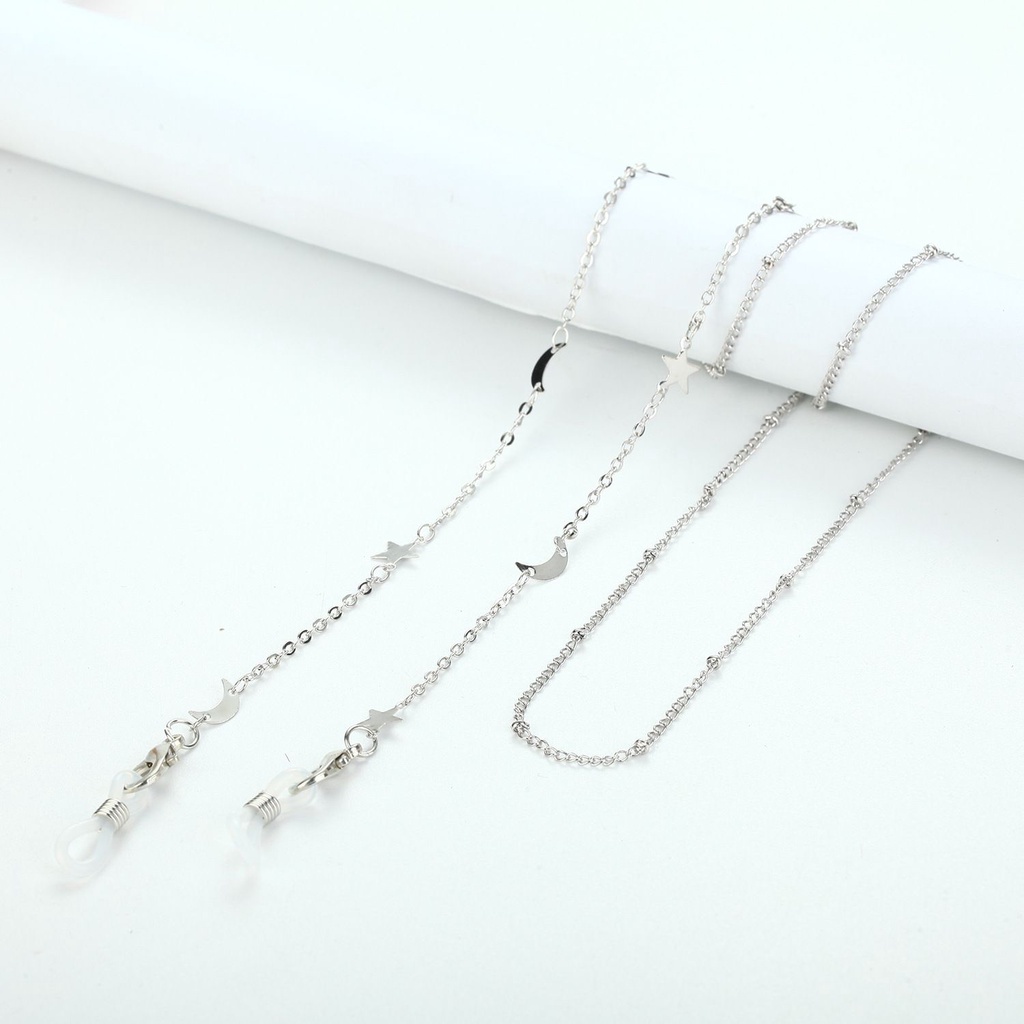 Dây đeo mắt kính đính ngọc trai giả thời trang nữ