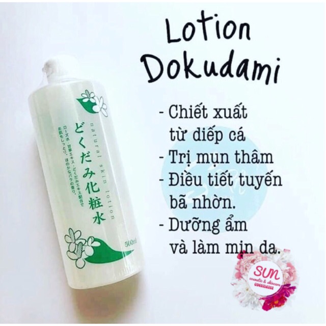 TONER/ LOTION DIẾP CÁ DOKUDAMI
