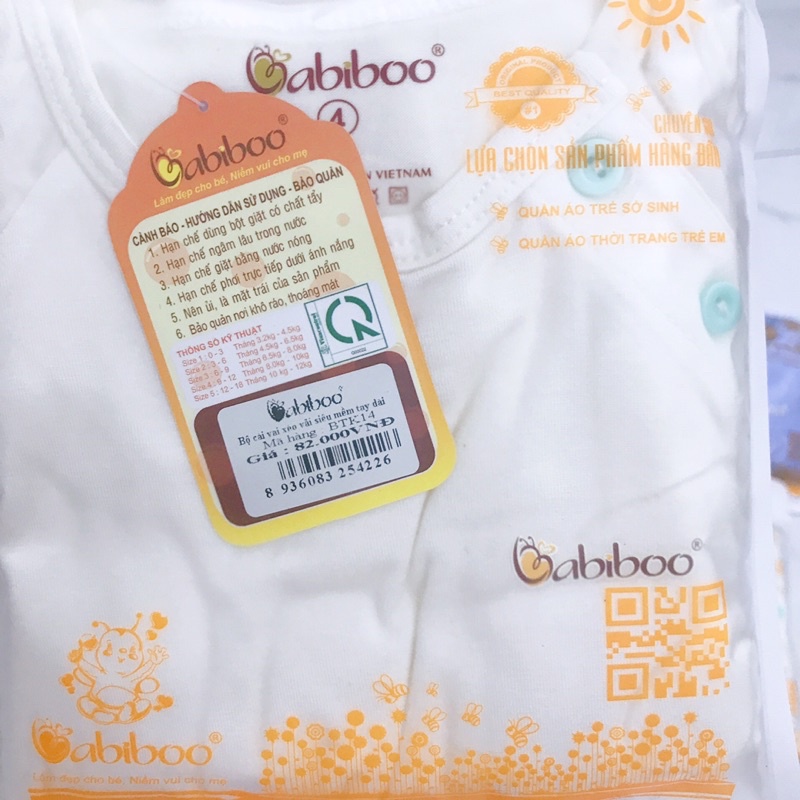 BỘ DÀI TAY SƠ SINH VẢI VISCO SIÊU MỀM MỊN