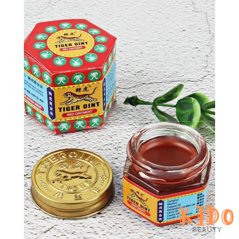 Dầu Cù Là Con Cọp TIGER BALM Red Ointment 19,4g Thái Lan (Màu Đỏ) | Cao hổ đỏ giảm đau nhức cơ và bong gân