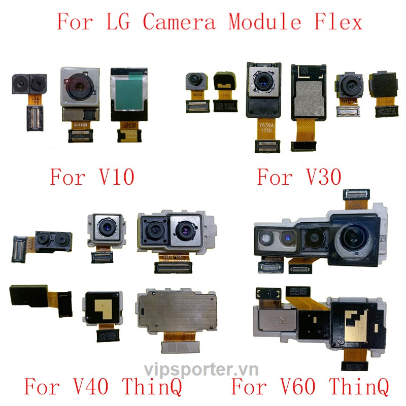 Lưng Mạch Camera Trước Sau Cho Lg V10 V20 V30 V40 Thinq V50 Thinq V60 Thinq