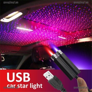 Đèn led trang trí trần xe ô tô