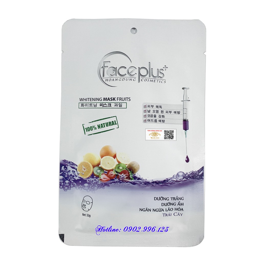 Mặt nạ chiết xuất từ các loại Trái Cây FACE PLUS