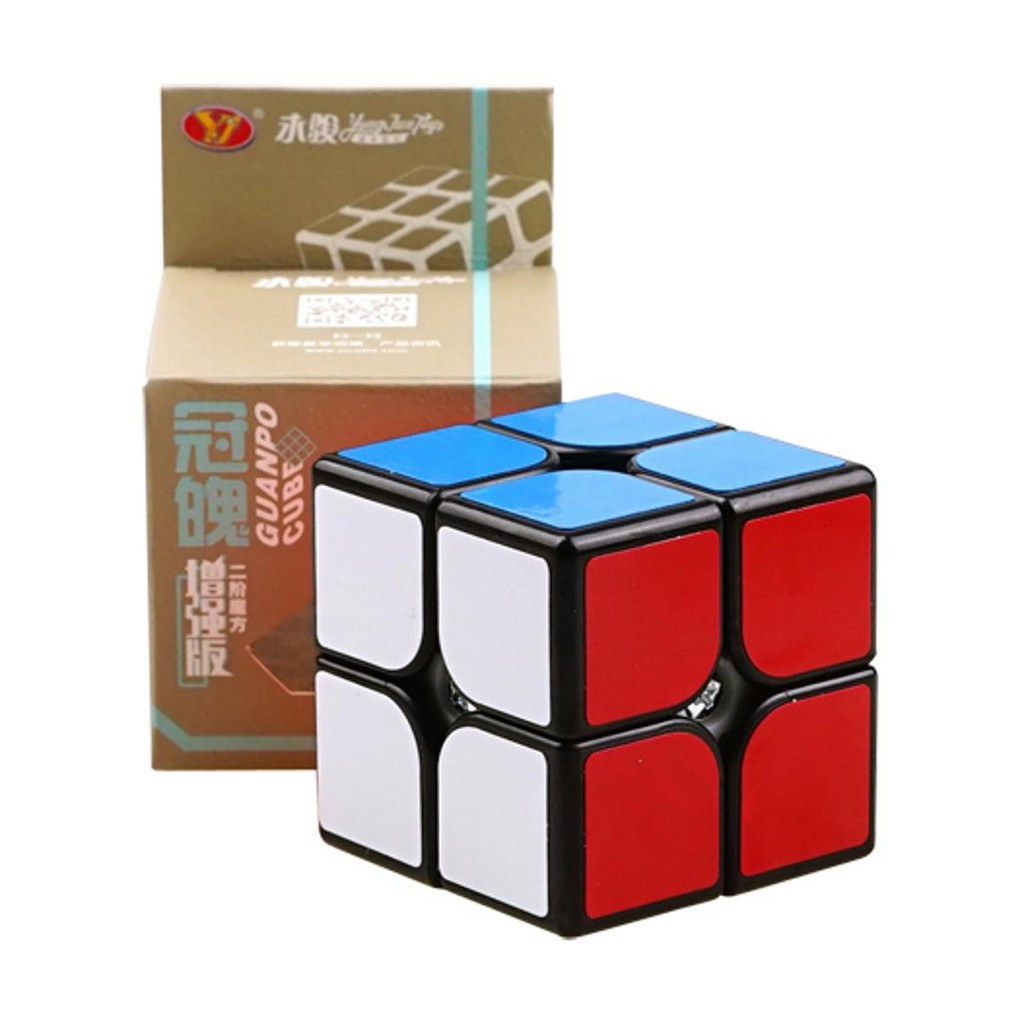 Rubik 2x2 YJ Guanpo Sticker - đồ chơi rubik 2x2 phát triển trí não