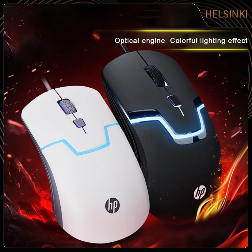 Chuột Gaming Hel + M100 Có Dây Đèn Led Usb