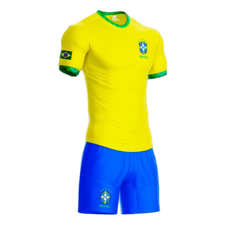 Bộ quần áo bóng đá đội tuyển quốc gia Brazil - Áo bóng đá vô dịch Copa America 2022 HANG MOI VỀ