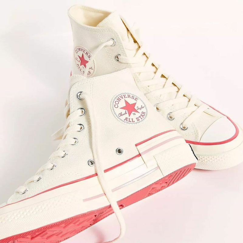 Giày Thể Thao Converse Chuck 70 Cổ Cao Phối Màu Hồng 2021