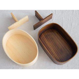 Hộp cơm gỗ bento Nhật Bản