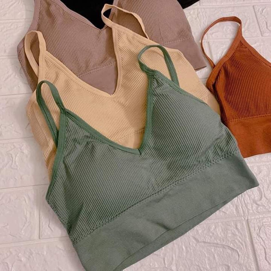 Áo Bra Chử U Khoét Lưng Hai Dây 👗 FREESHIP 👗 Áo Bra Chử U Khoét Lưng Thể Thao Gym Yoga( Free size) GAO 129 Lê-Ngọc | BigBuy360 - bigbuy360.vn