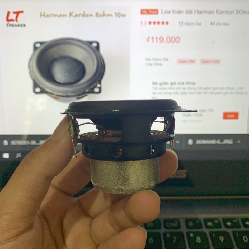 Loa toàn dải Harman Kardon 8Ohm 10W - 56mm