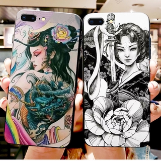 Ốp Lưng In Hình Nhân Vật Geisha Cho Iphone 11 Xsmax 6 / 7 Xr / Iphonex 8plus