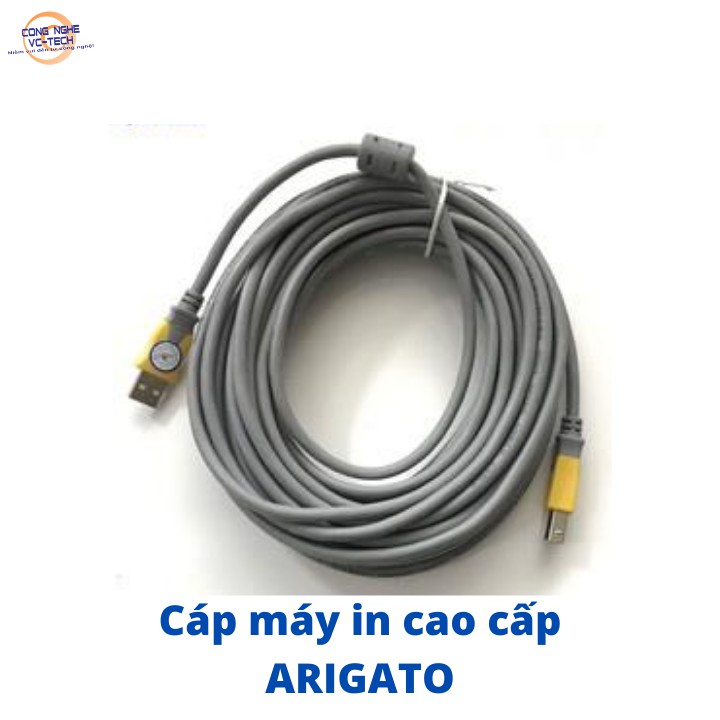 Cáp Máy In Cao Cấp ARIGATO 1.5M/3M/5M- Đạt Tiêu chuẩn chất lượng CHỐNG OXY HÓA...