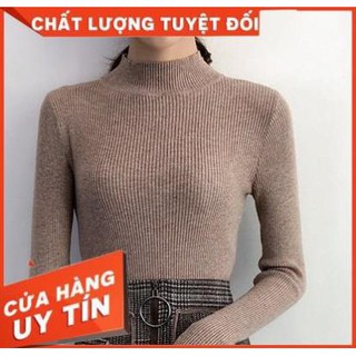 Áo len tăm cổ 3 phân